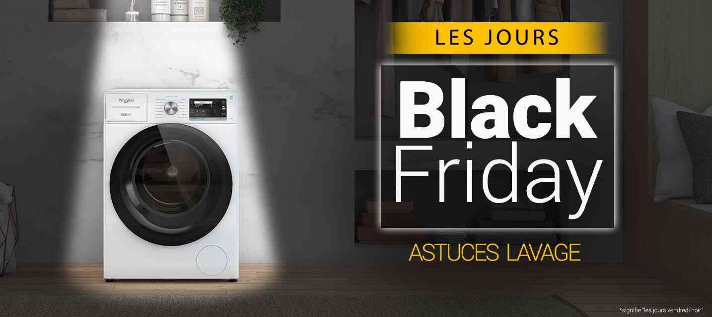 Astuces bons plans lave-linge Black Friday