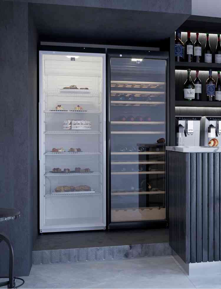 Glass-Door Refrigerators