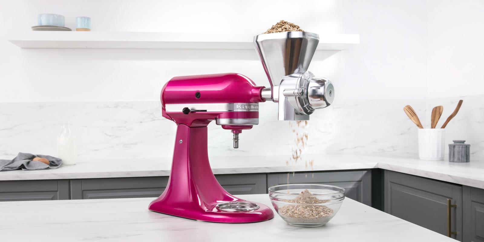 kitchenaid flour mill